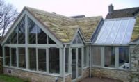Cotswold garden room and link